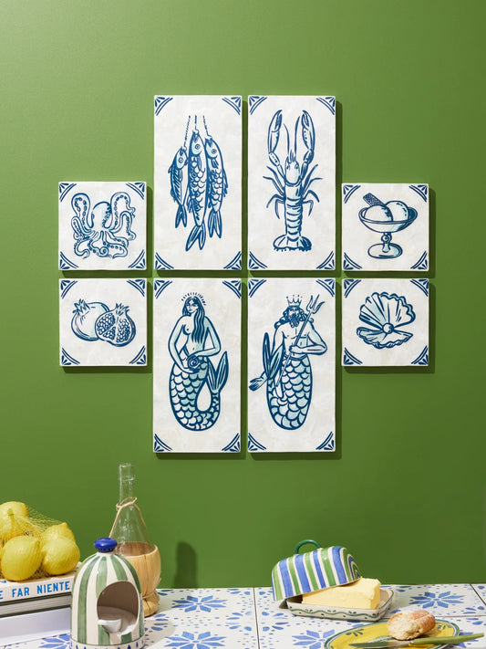 Jones & Co - Taverna Wall Art Mermaid