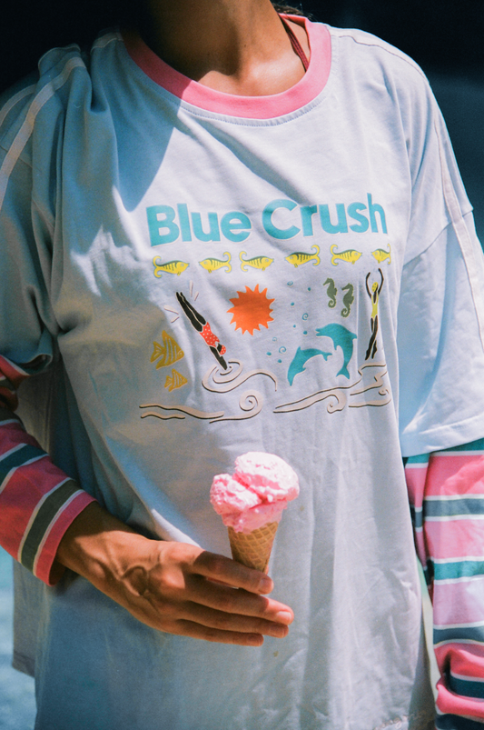 Spicy Dugong Blue Crush LS Blue