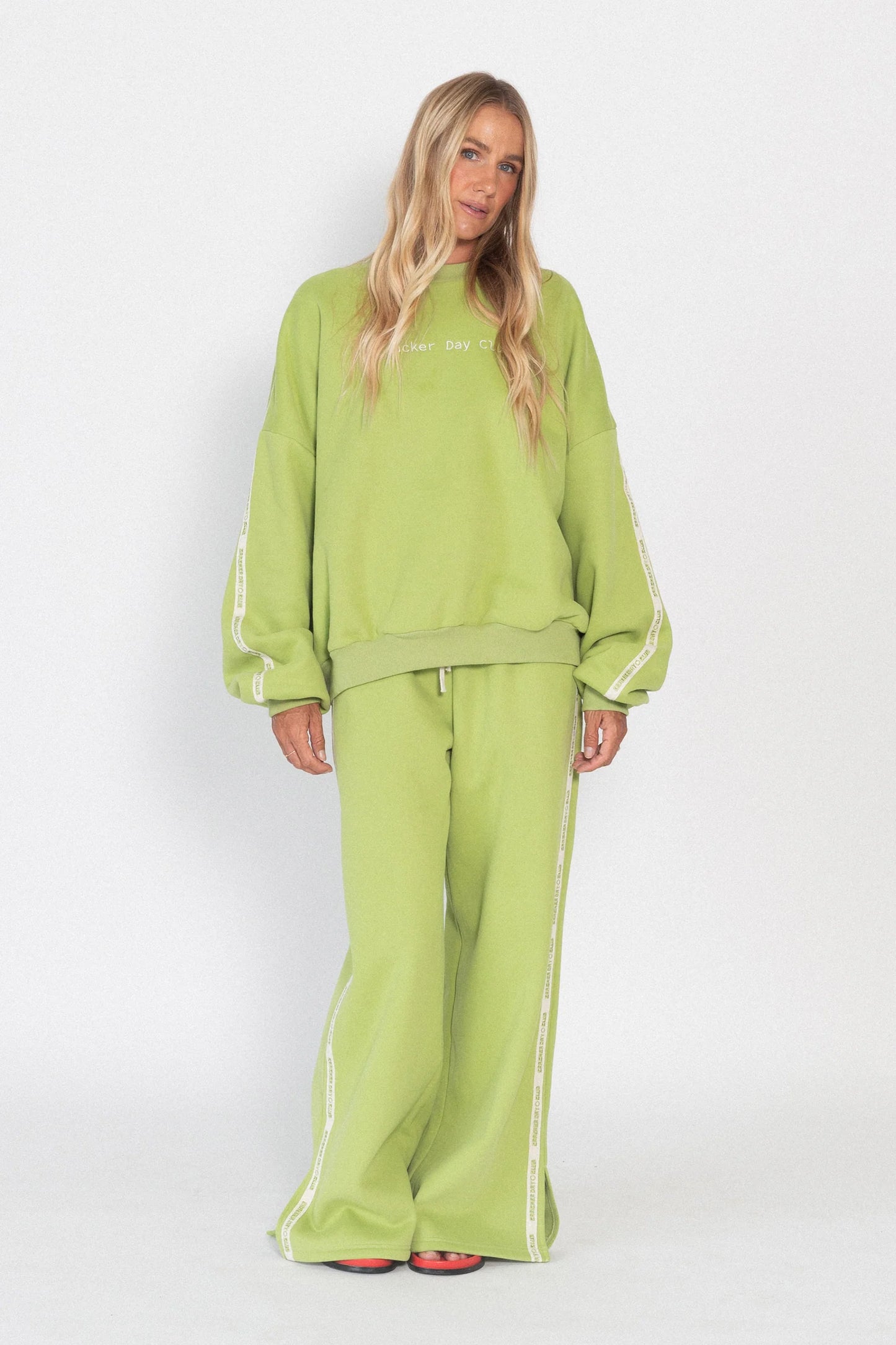 Cloud Racer sweatpants - Honeydew