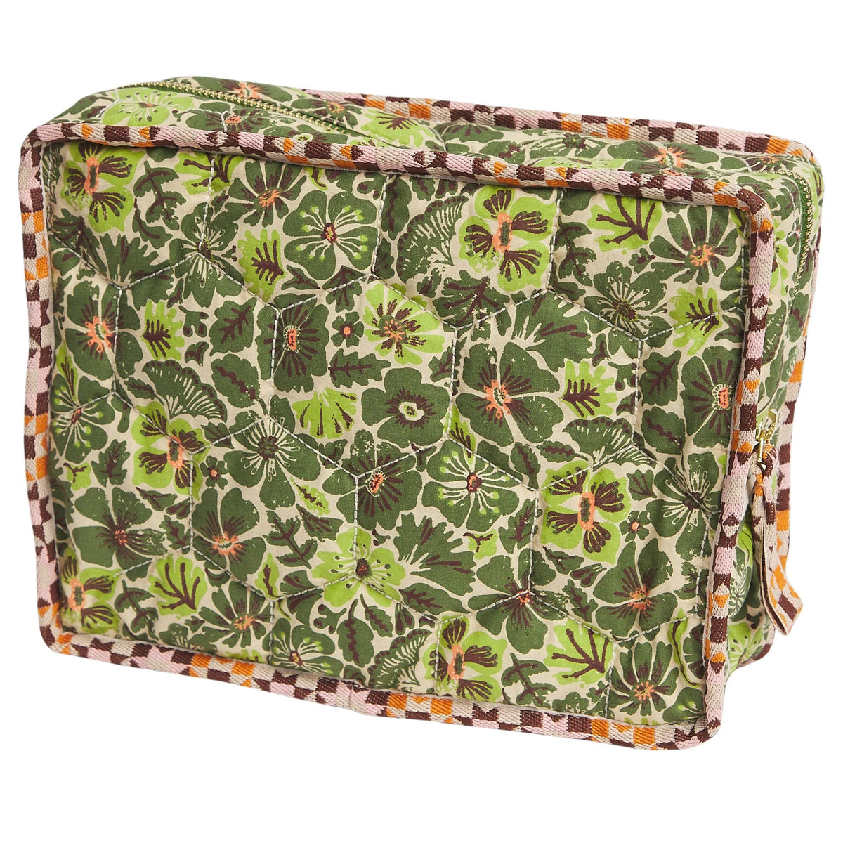 Sage & Clare - Magnolia Vanity Bag - Cactus Green