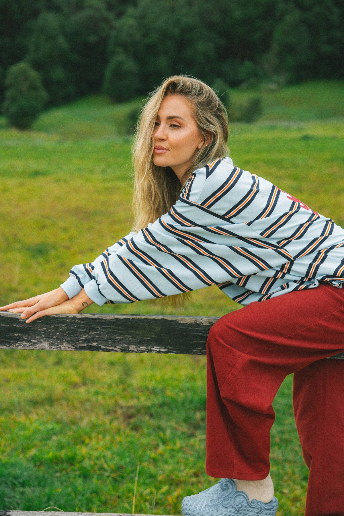 Cracker Day Club - Nautical Long Sleeve Tee - Captains