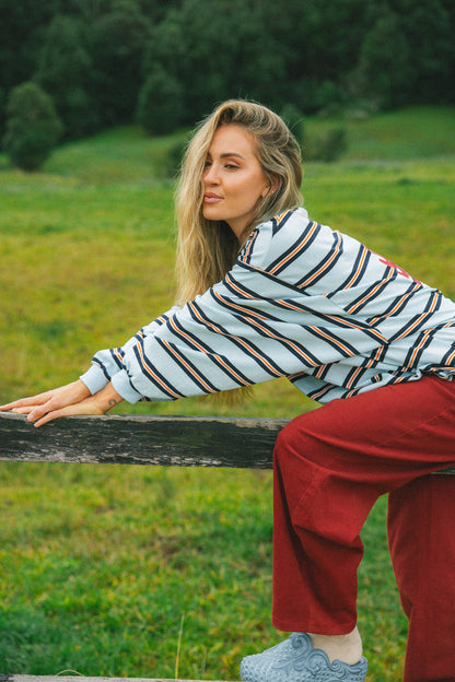 Cracker Day Club - Nautical Long Sleeve Tee - Captains