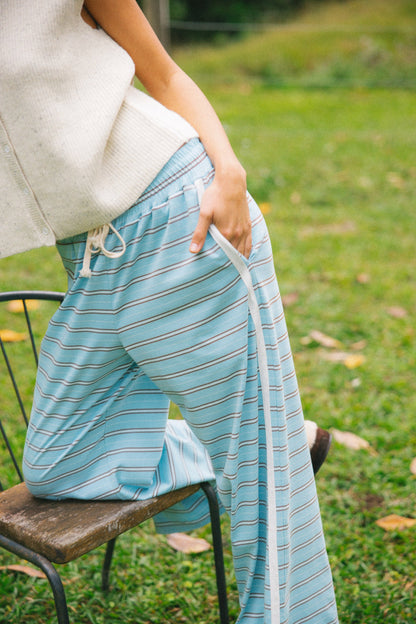 Cracker Day Club - In The Blue Pants - Ocean Stripe