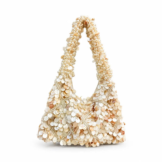 Isla Shell and Pearl Bag