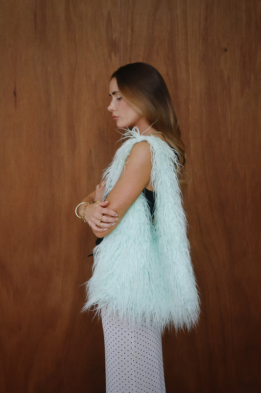 Fluff Tote - Minty