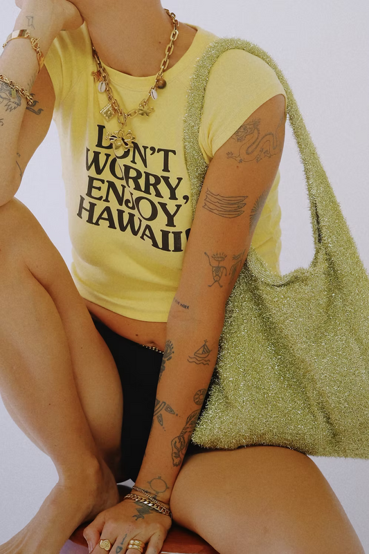 Margaux Lee - Beach Party Bag - Gold