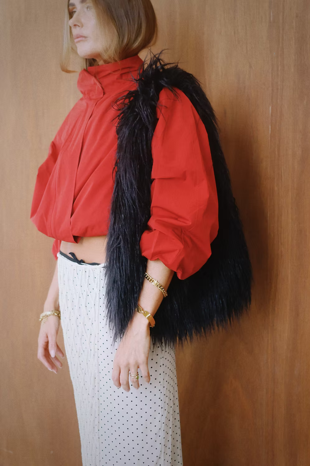 Fluff Tote - black