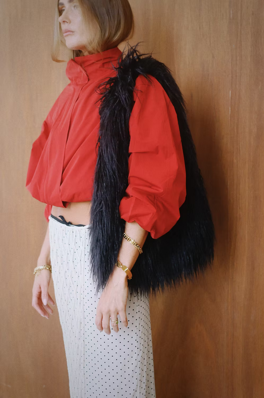 Fluff Tote - black