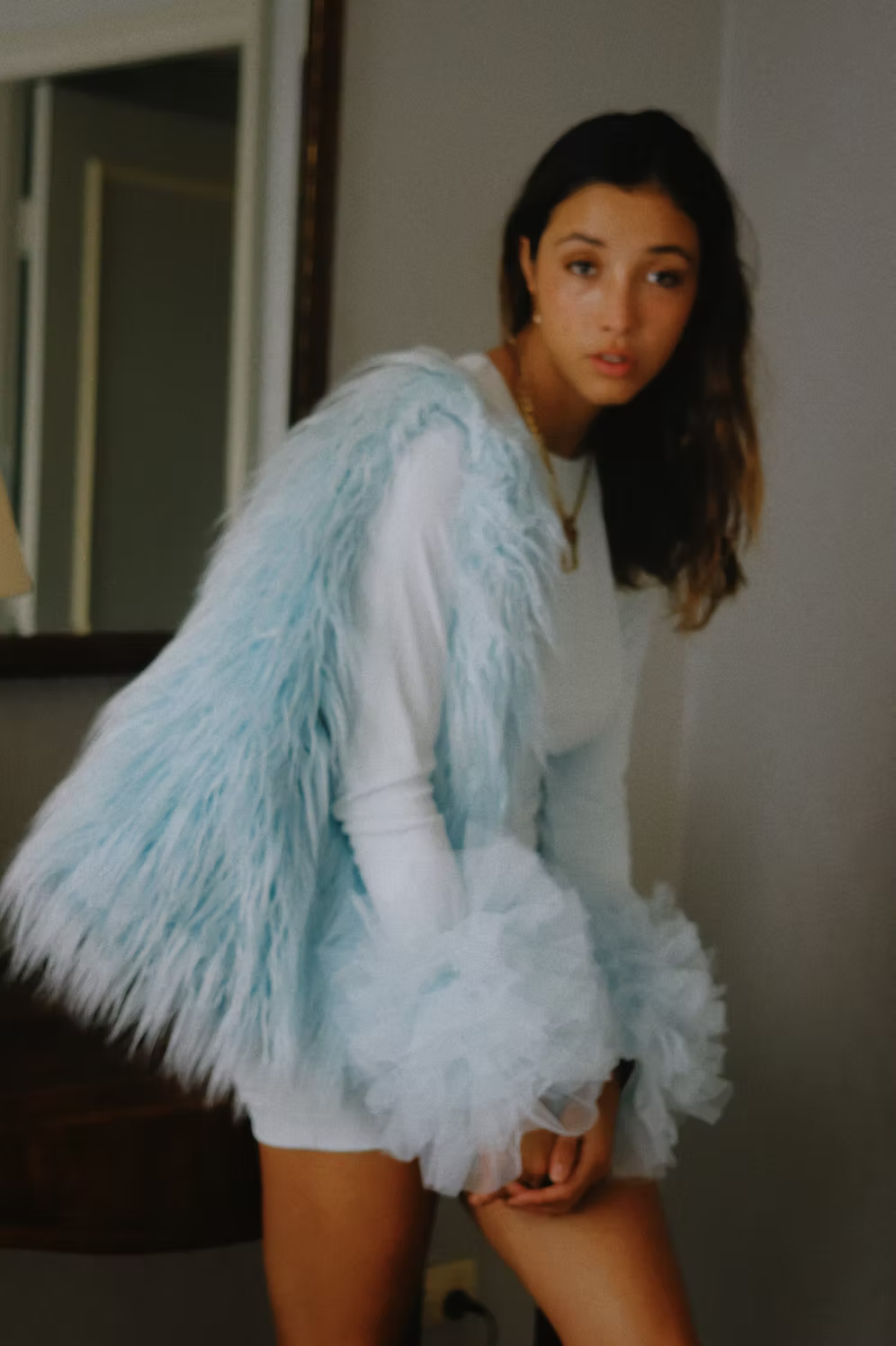Fluff Tote - Sky