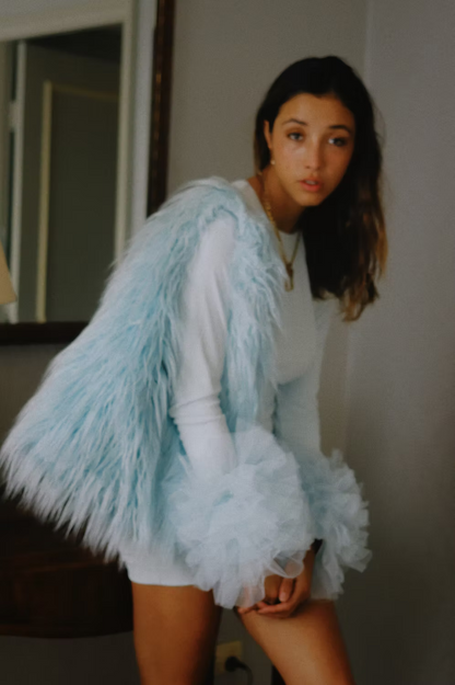 Fluff Tote - Sky