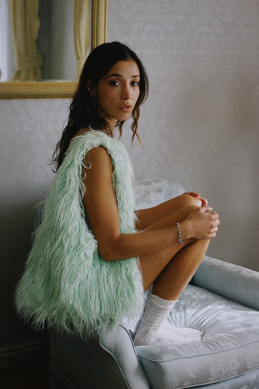 Fluff Tote - Minty