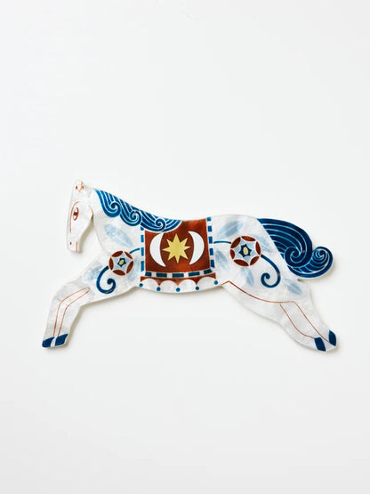 Jones & Co - Paloma Wall Art White Horse