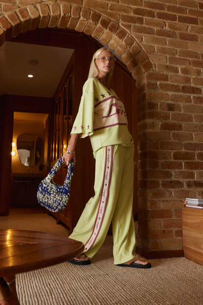 Surf League Lounge Pants - Pistachio