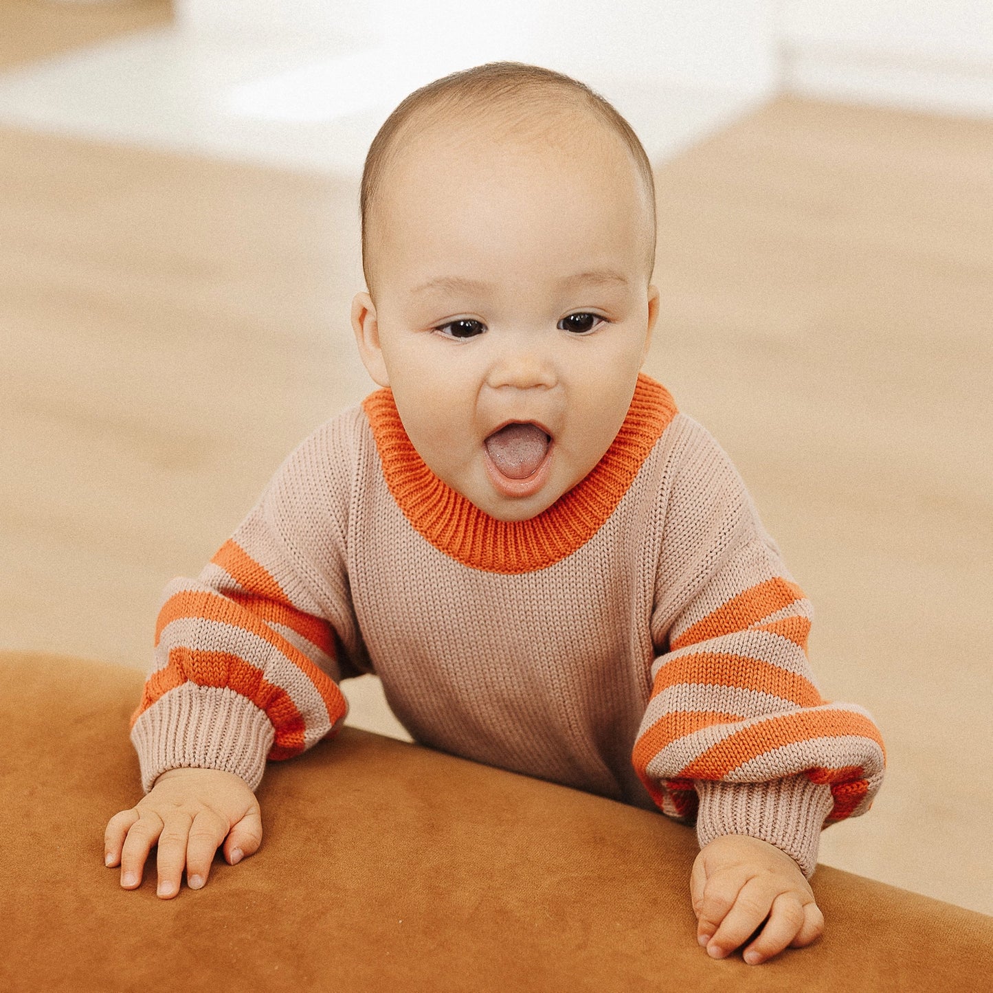 The Rest - Organic Cotton Bubble Sleeve Jumper