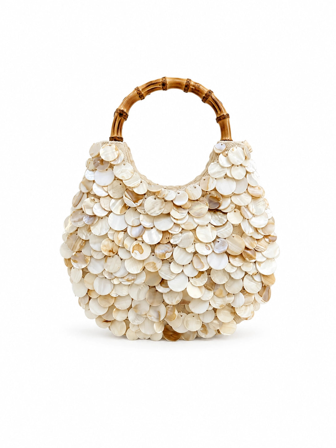 Aelia - The Amalfi Pearl Bamboo Bag
