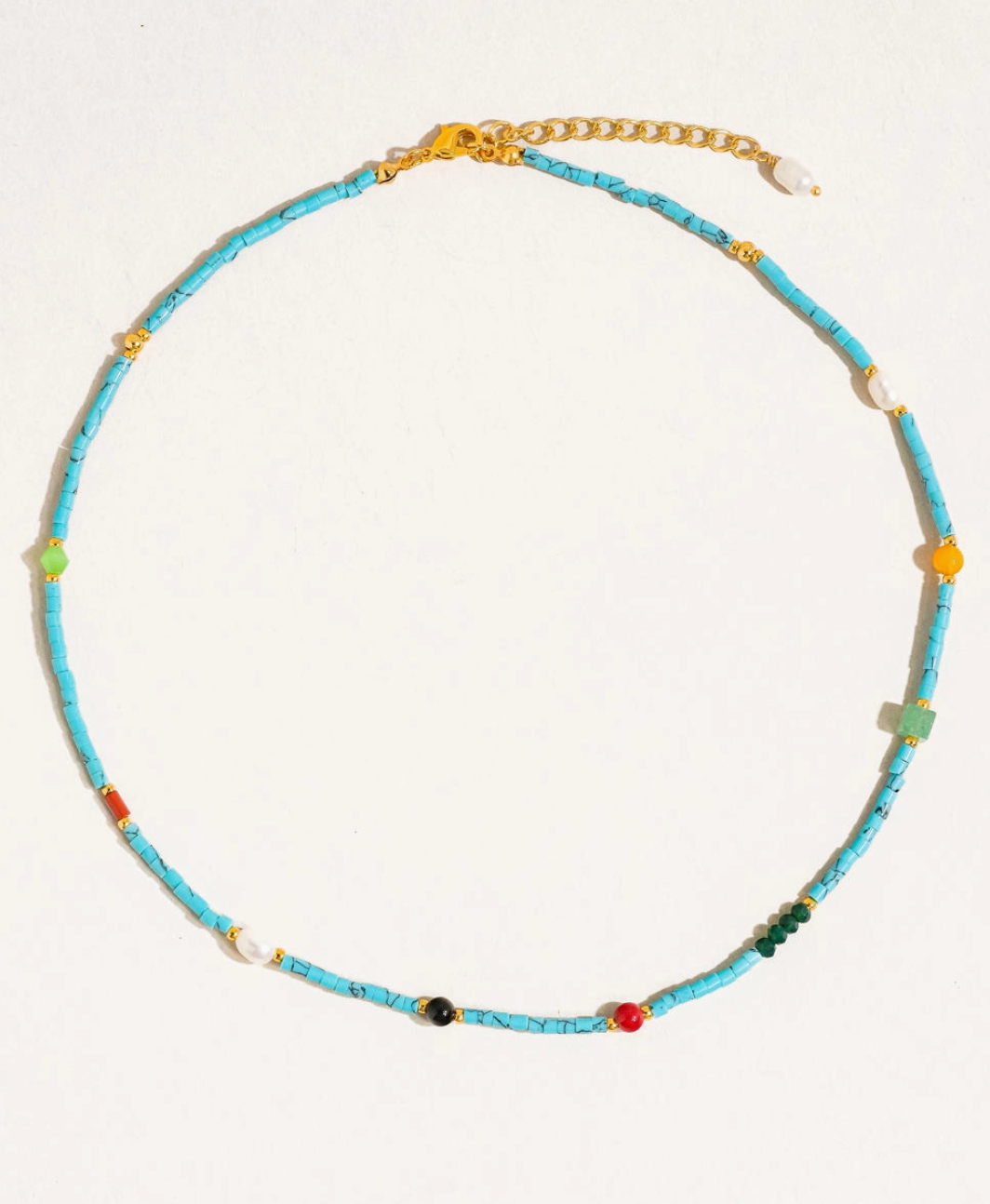 Calise Boho Beaded Necklace