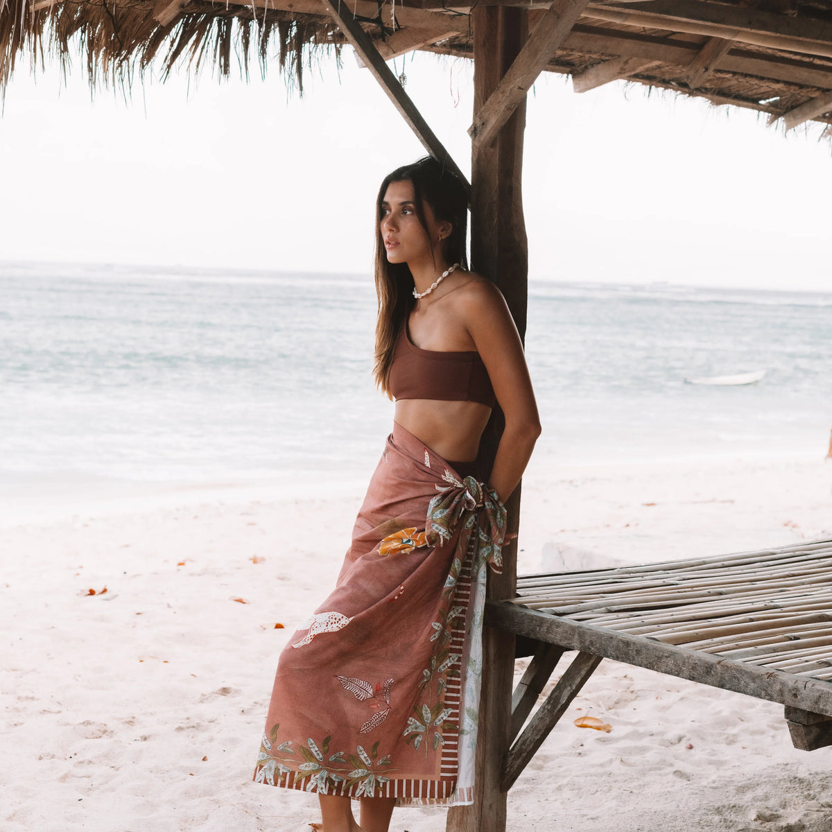 Wandering Folk - Eye of the Jungle Sarong - Hazel