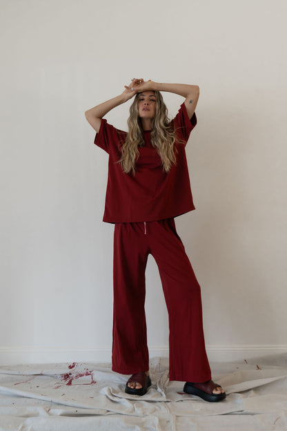 Hall Store - The Original Tee Merlot