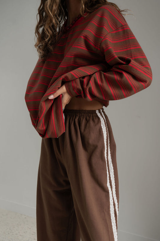 Bobbi Pant | Lace Cacao