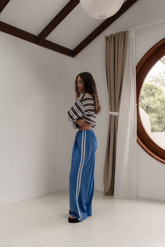 Bobbi Pant | Lace Cobalt