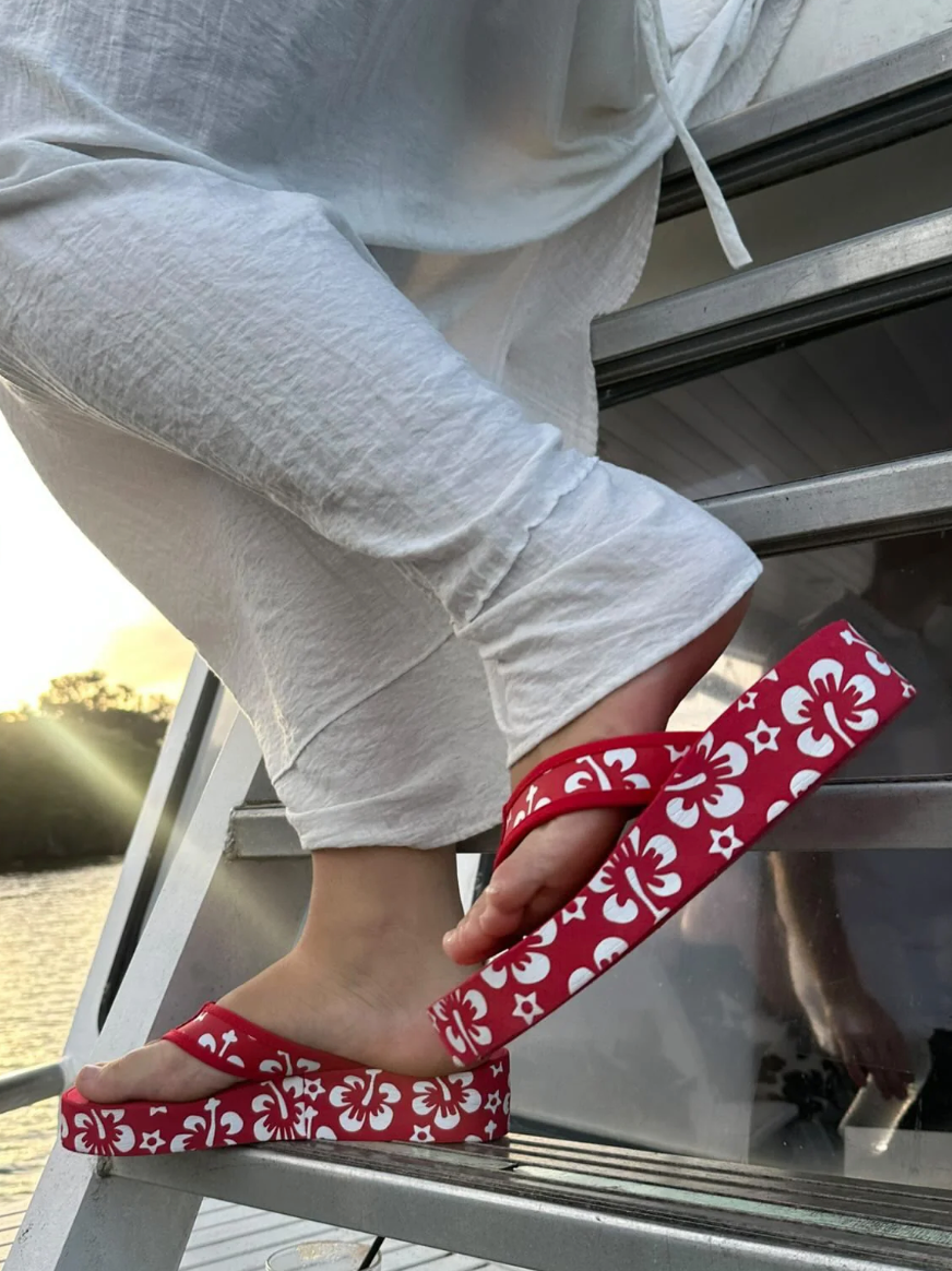 Love From Janet - Red Hibiscus Platform