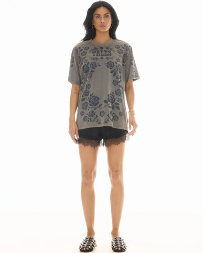 The Tales - Distorted Black Rose Tee