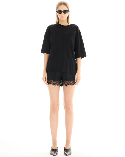 The Tales - Lace Back Heart Street Tee