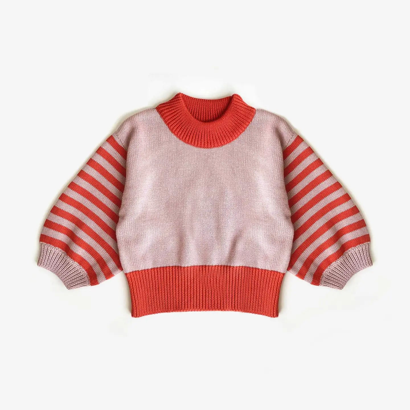 The Rest - Organic Cotton Bubble Sleeve Jumper