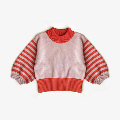 The Rest - Organic Cotton Bubble Sleeve Jumper