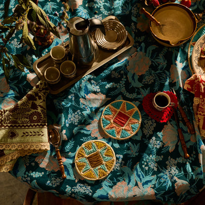 Sage & Clare - Harriet Coaster - Turquoise