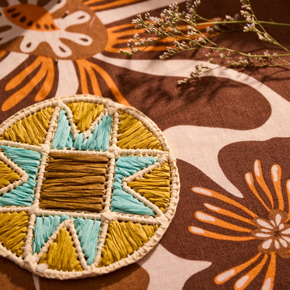 Sage & Clare - Harriet Coaster - Ochre
