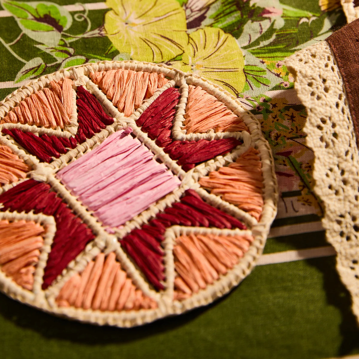 Sage & Clare - Harriet Coaster - Carnelian