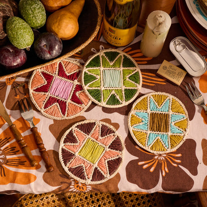 Sage & Clare - Harriet Coaster - Carnelian