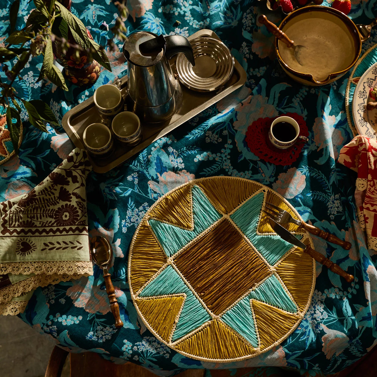 Sage & Clare - Harriet Placemat - Ochre