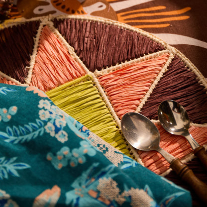Sage & Clare - Harriet Placemat - Umber