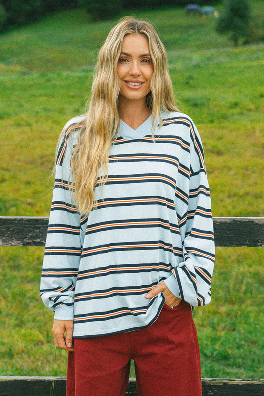 Cracker Day Club - Nautical Long Sleeve Tee - Captains