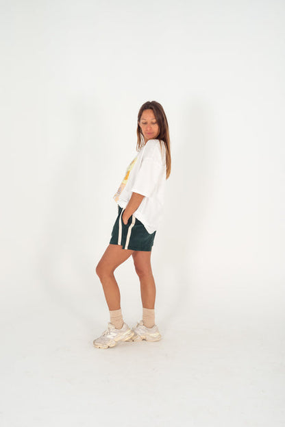 Atmosea - Terry Towelling Shorts – Forest Green